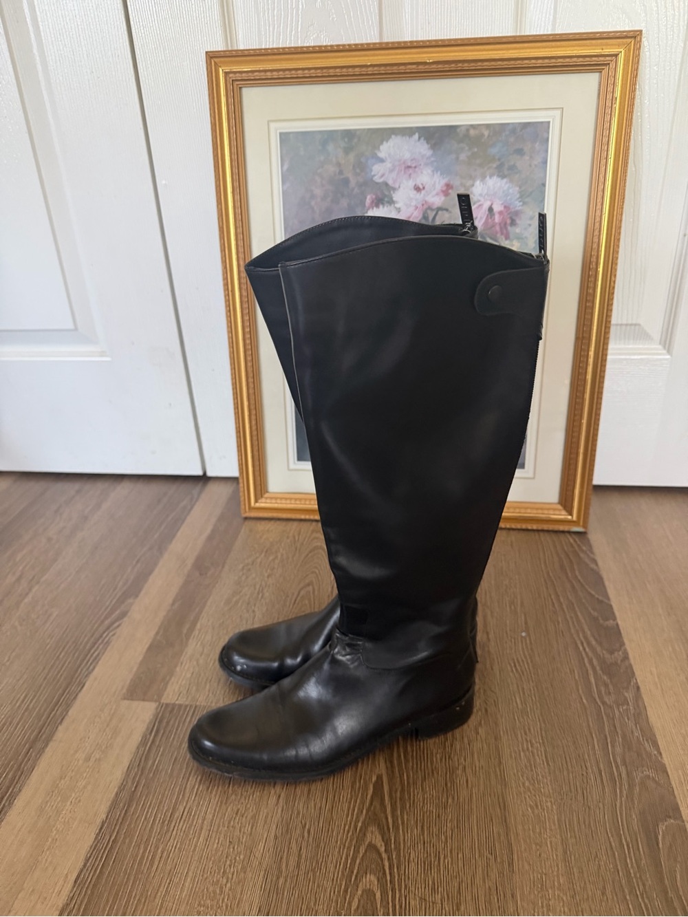 DUO Slim calf leather boots